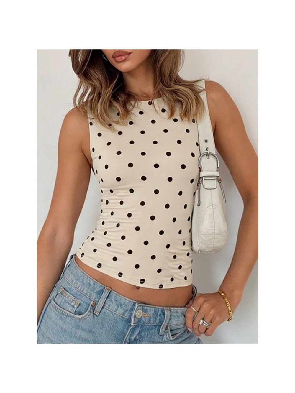 Polka Dot Tank Top